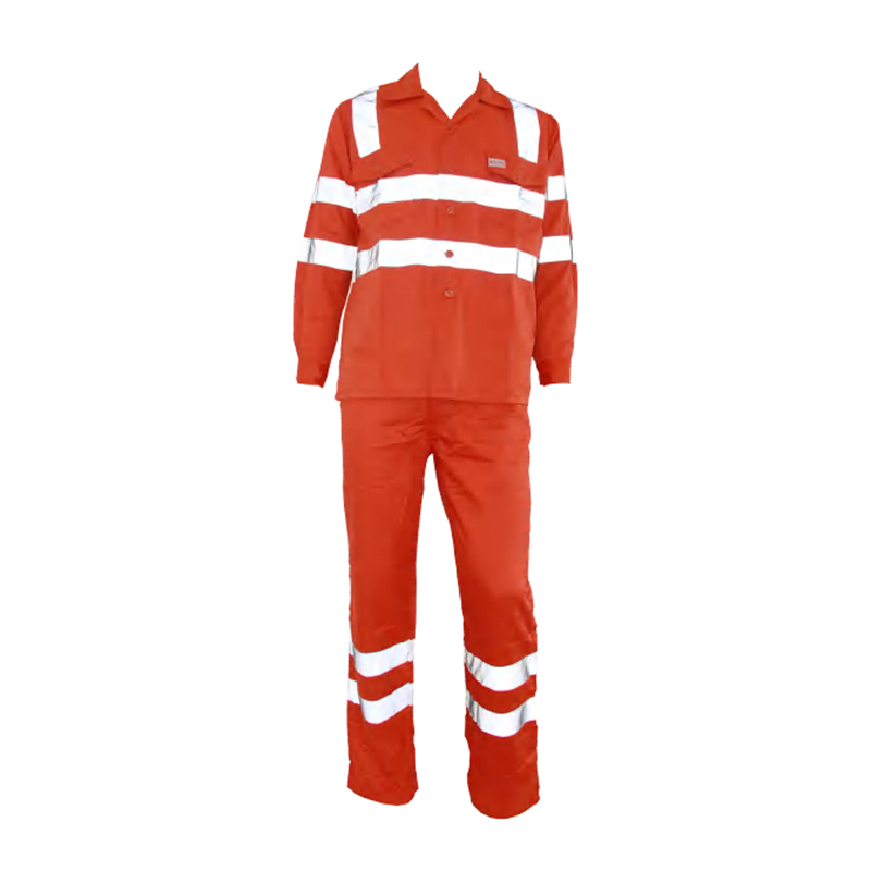 B12 Versatile Multi-Pocket Reflective Workwear with Reinforced Stitching