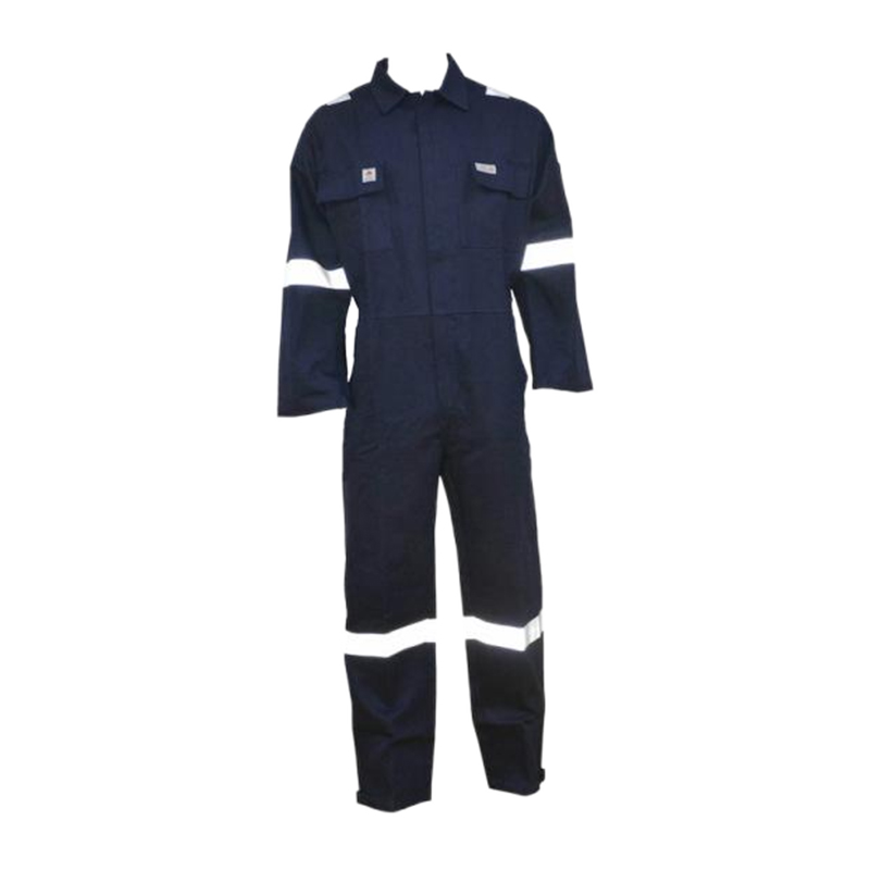 F08 Protective Flame Retardant Workwear With Multiple Pockets And Elastic Waistband
