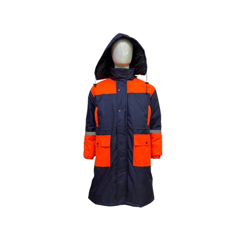 P13 PU Coated Winter Safety Reflective Jacket