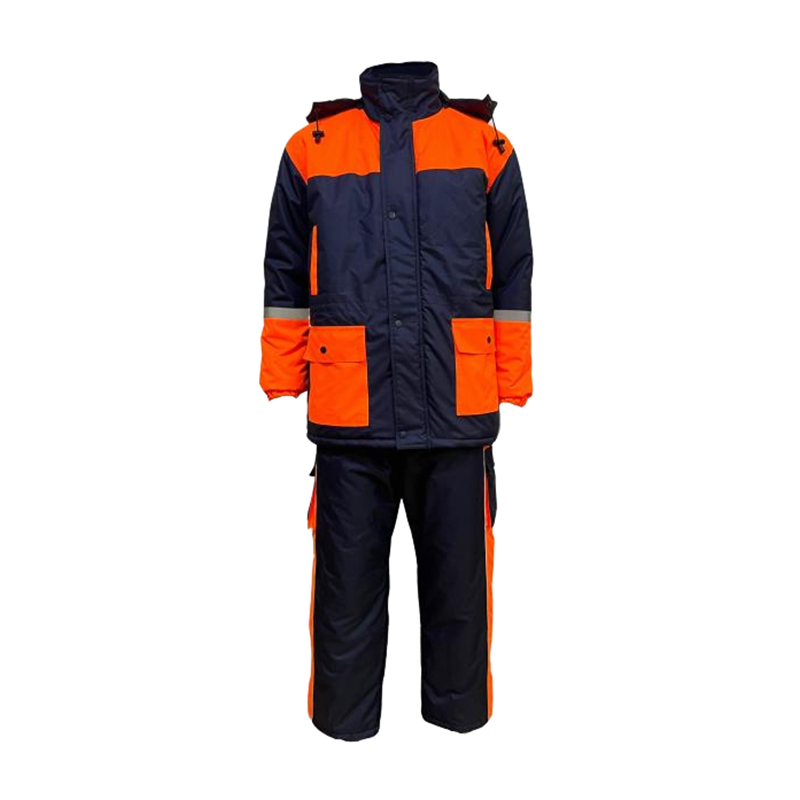 P14 Winter Windproof Cold-Resistant Warm Safety Protection Suit