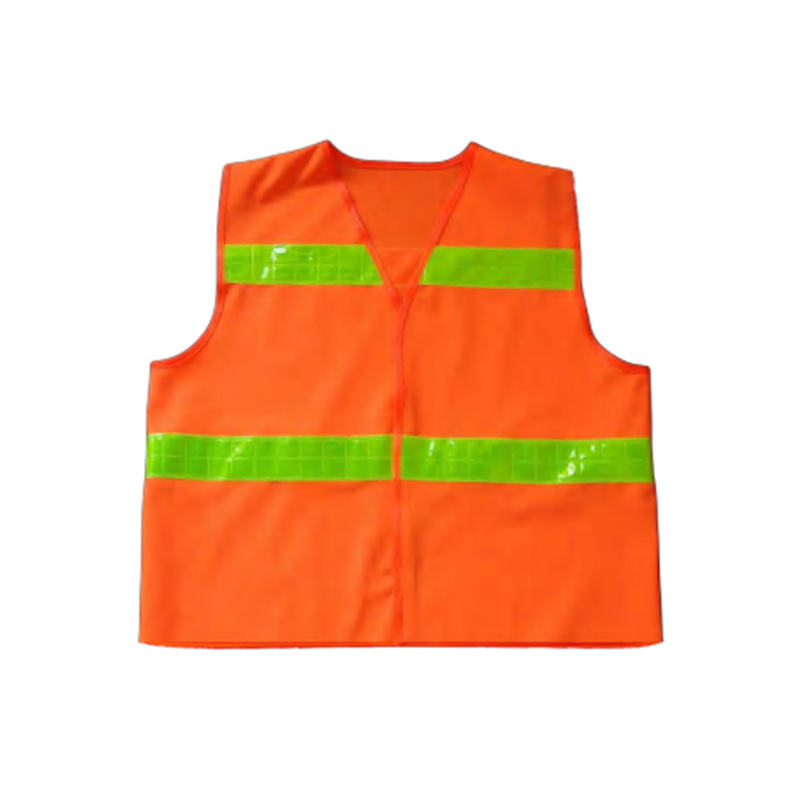 RF009 100% Polyester Knitted Fabric PVC Reflective Tapes Safety Vest