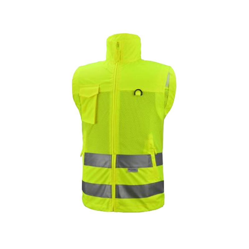 RF020 High Visibility Reflective Safety Vest With Pockets