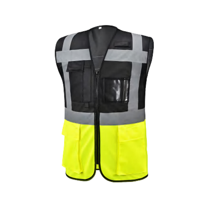 RF029 Polyester Safety Reflective Vest with Reflective Sewing Tapes