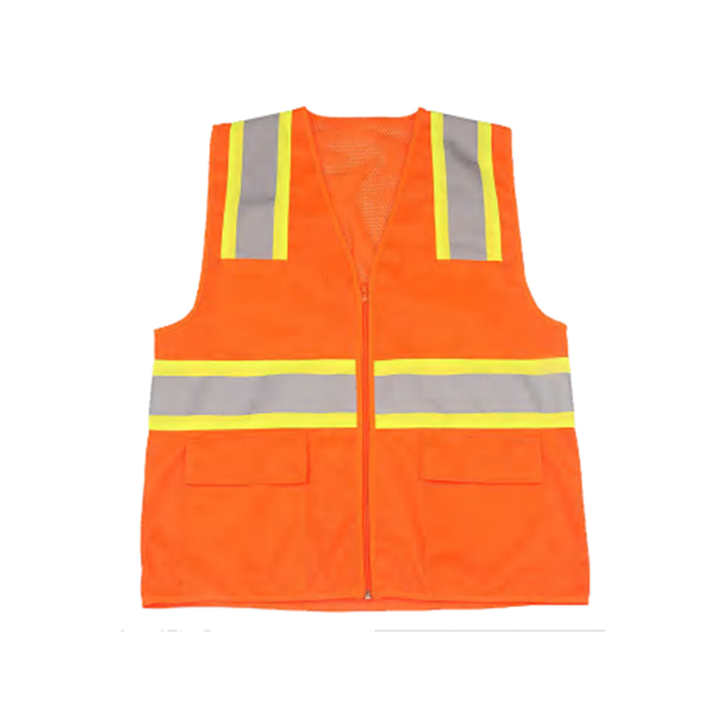 RF030 High Visibility Reflective Orange Safety Vest