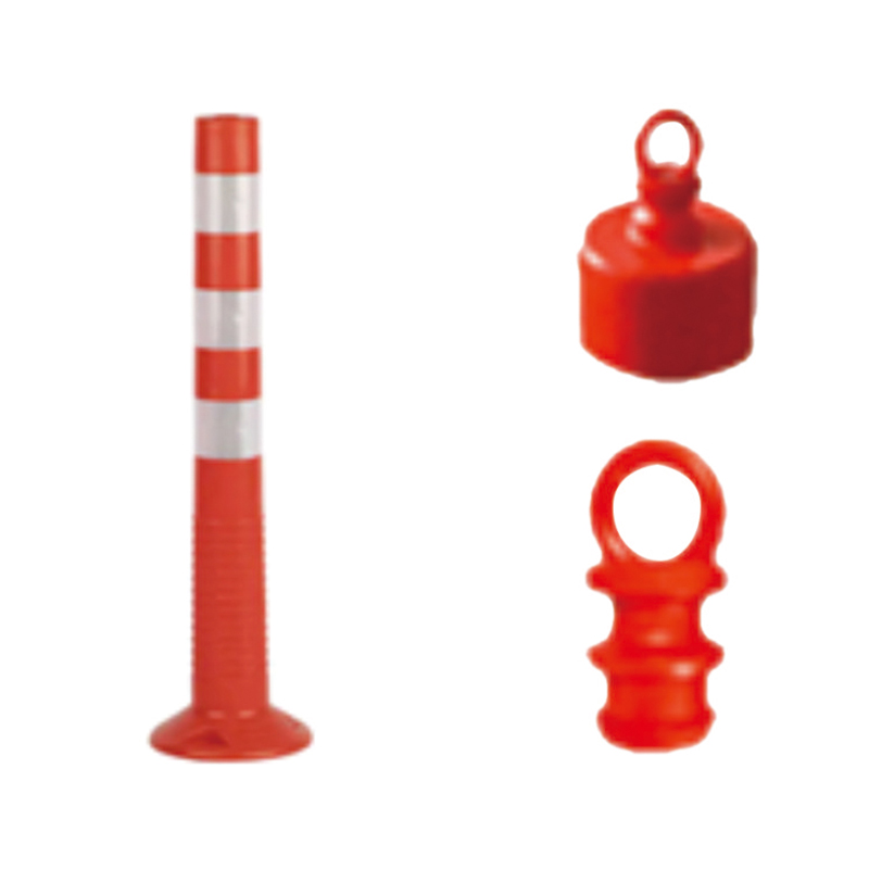 TS005 Outdoor Warning Post with Base