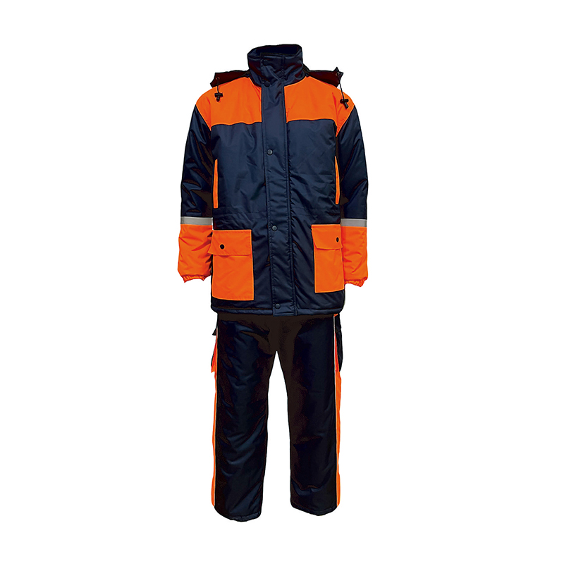 P14 Winter Windproof Cold-Resistant Warm Safety Protection Suit