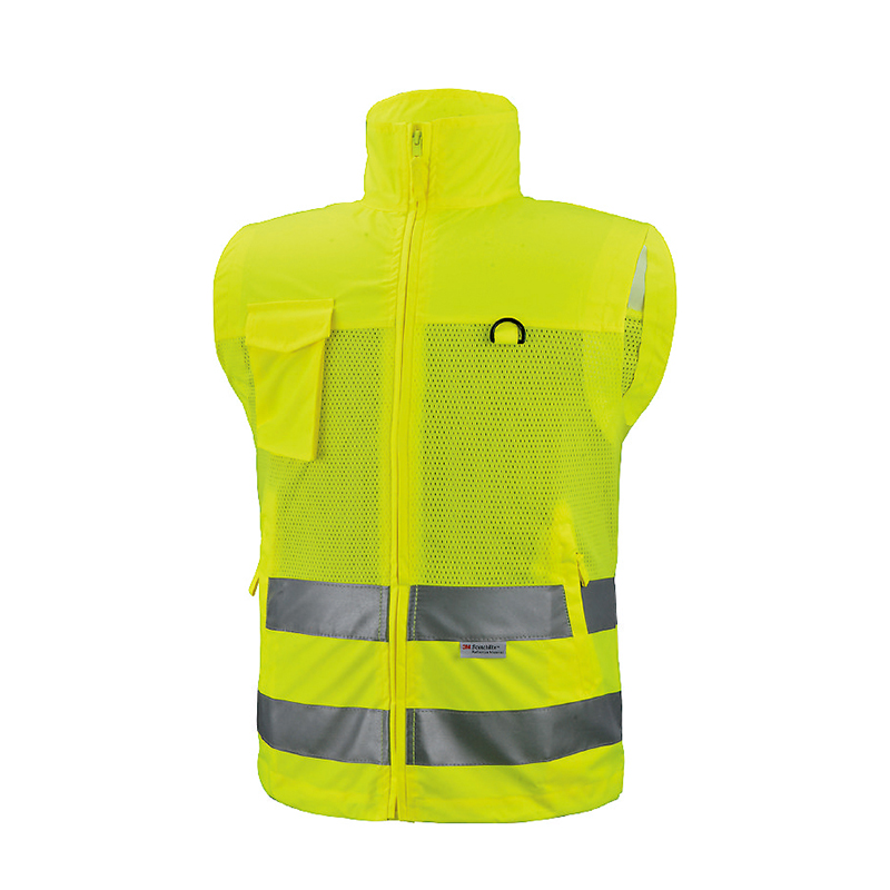 RF020 High Visibility Reflective Safety Vest With Pockets