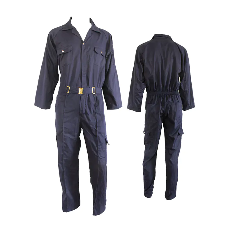 How Does the 100% Cotton Long Sleeve Coverall Enhance Ergonomic Comfort in Professional Construction Safety Equipment?