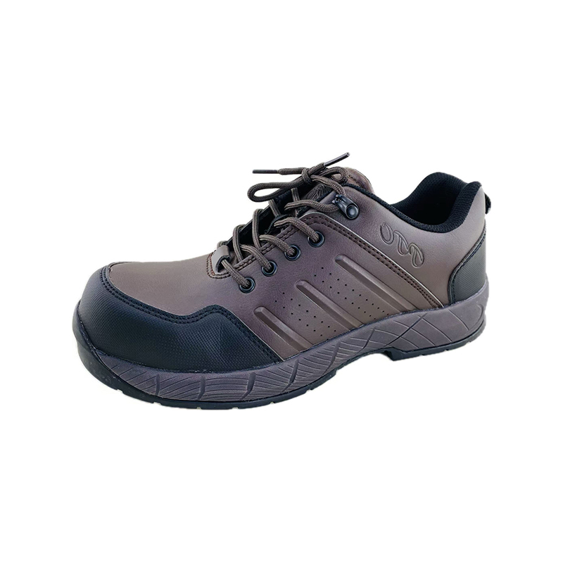 SS221 Brown Lightweight Composite Protective Shoes